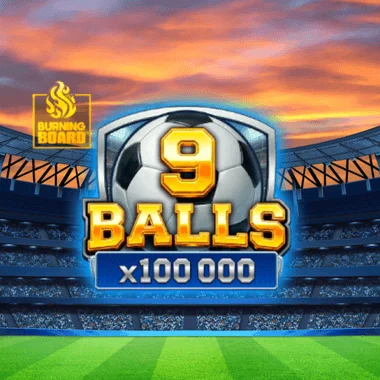 9 Balls Burning Board game tile